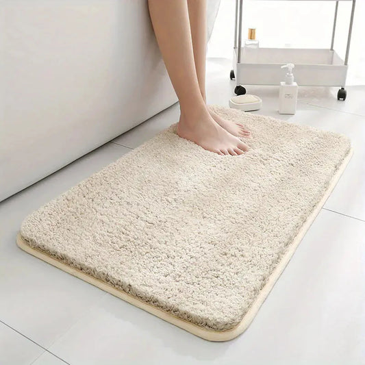 Water absorbtion anti slip bathroom mat