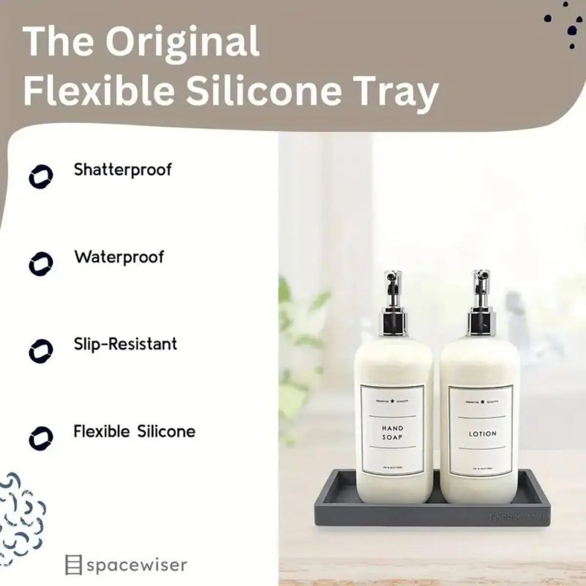 Anti-Slip Silicone trays for countertops